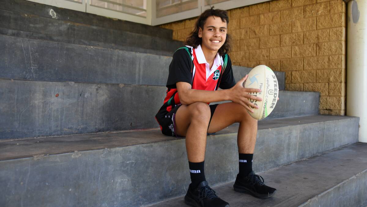 Matari Kelly will play for the Western Rams under 16s this weekend. Picture by Amy McIntyre