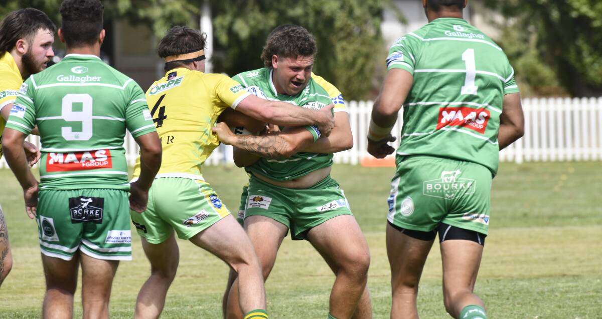 Dubbo CYMS' Jayden Merritt has made the move to second-row this season. Picture by Carla Freedman