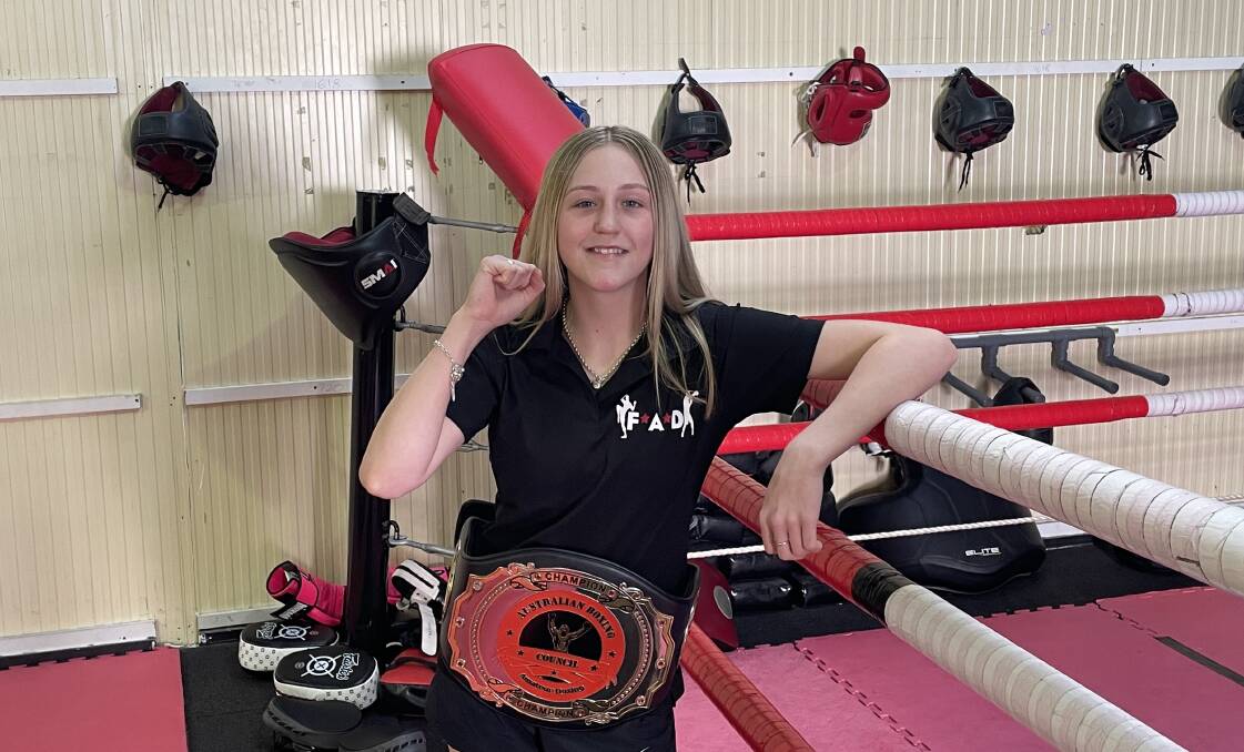Dubbo's Ericka Keizer is the new ABC Australian Title Holder after defeating Lekaysha Woodbridge last weekend. Picture by Tom Barber