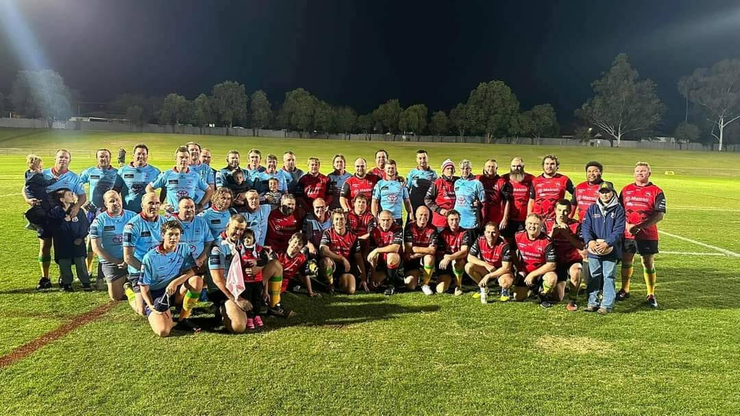 Dubbo Roos and Geurie Goats met in the Marty Tink Memorial match on Friday night. Picture supplied