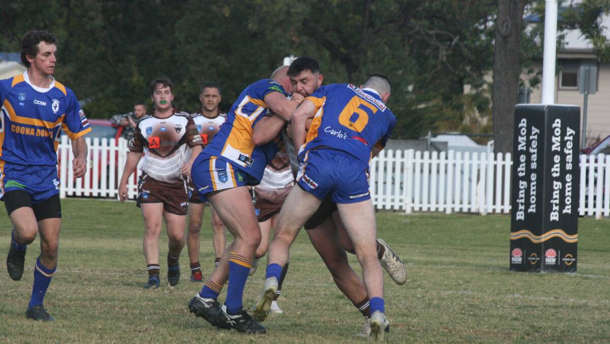 Gilgandra scored their first win of the season on the weekend, defeating Coonabarabran. Picture by Stephen Basham