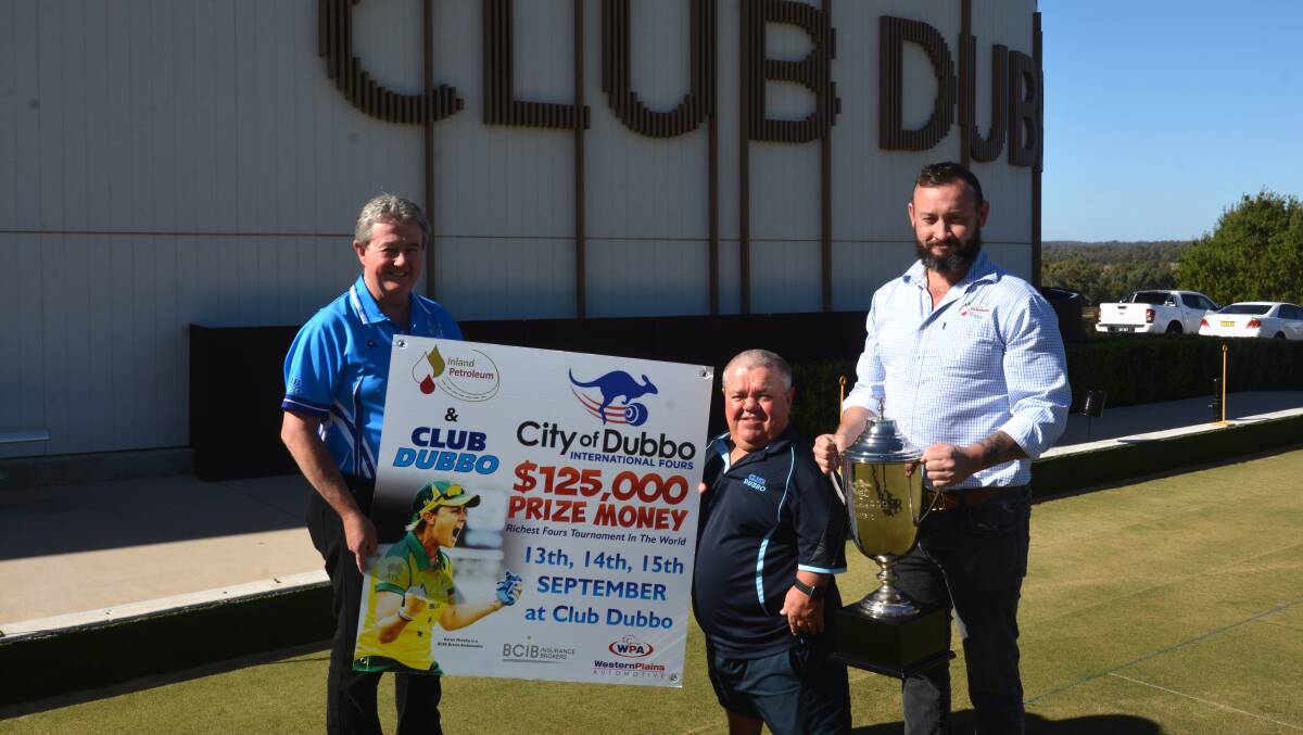 Club Dubbo's hugely successful Inland Petroleum International Bowls Fours competition will return in 2023. Picture by Tom Barber