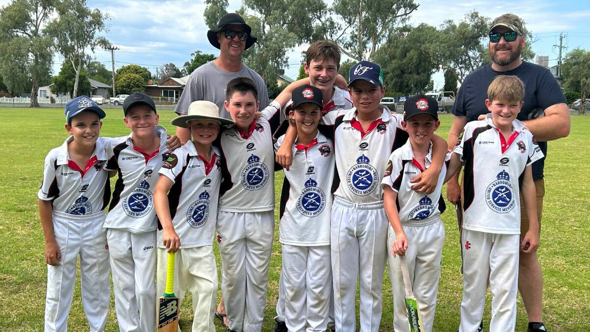 Narromine's under 12A team were one of the club's many junior sides. Picture supplied
