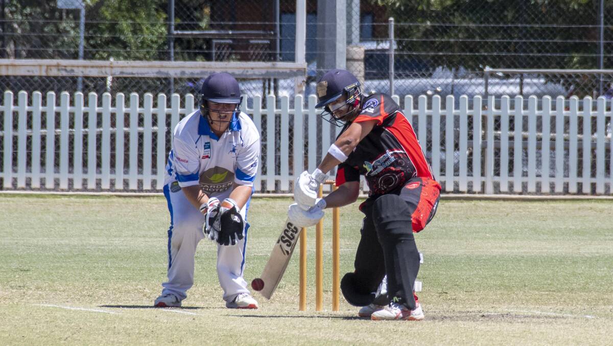 RSL Colts captain Marty Jeffrey made another half-century on Saturday. Picture by Belinda Soole