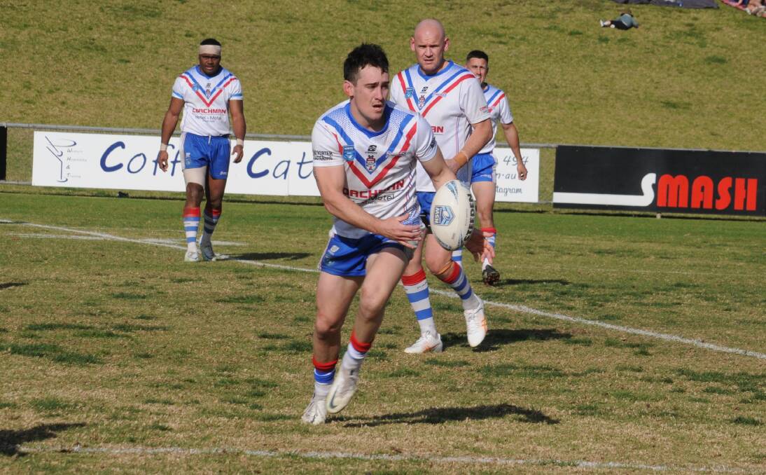 Parkes captain-coach Chad Porter was excellent this season. Picture by Nick Guthrie