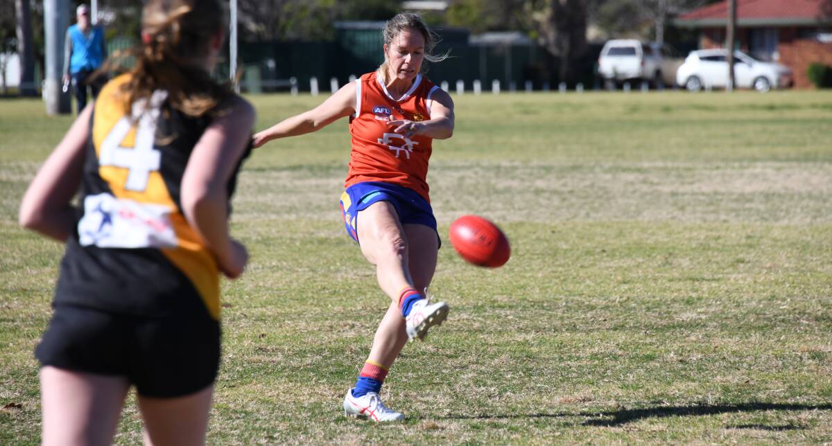 Dubbo Demons star Emily Warner is one of the competition's best players. Picture by Amy McIntyre