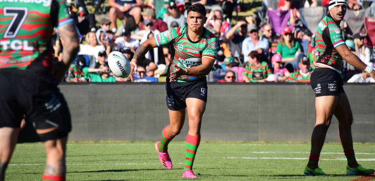 NRL superstar Latrell Mitchell will be one of the players heading to Dubbo, Gilgandra and Coonamble in November. Picture by Amy McIntyre