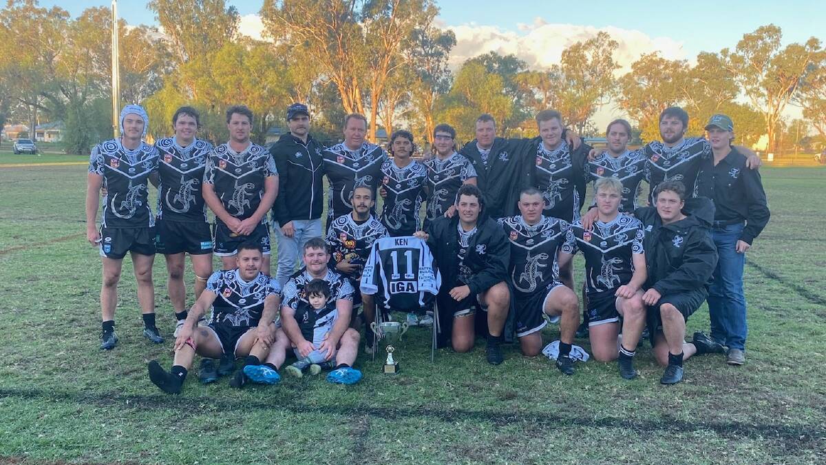 The Baradine Magpies won the Noonan-Campbell Cup against Gilgandra. Picture supplied