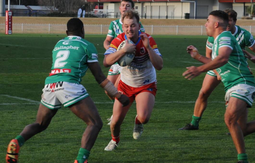Mudgee's James Goonrey has settled in nicely at his new club. Picture by Nick Guthrie