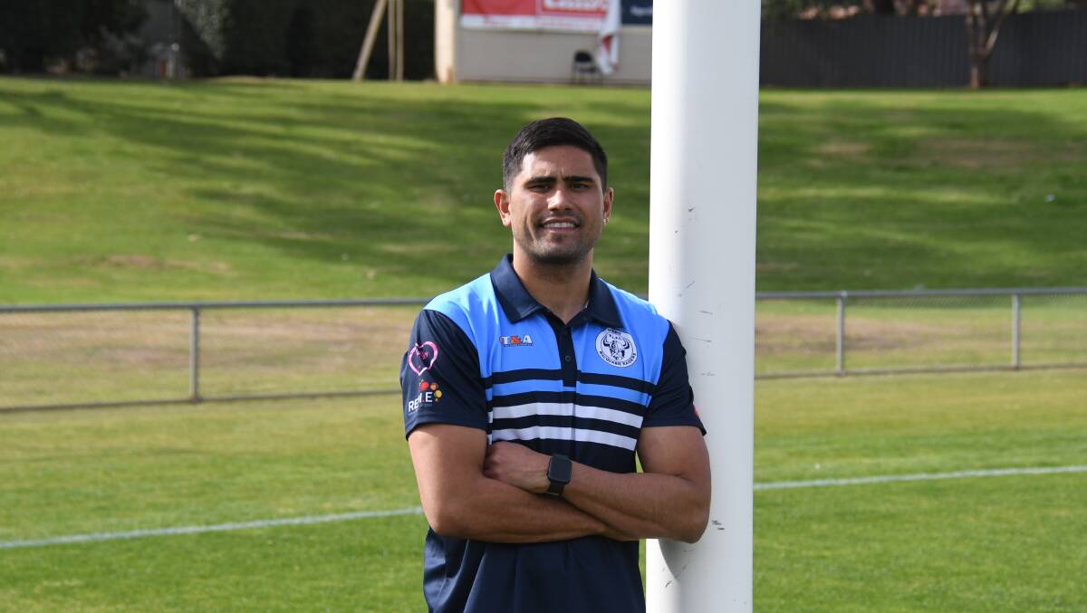 Macquarie Raiders player Kiyan Shaw has made the move back to his former club. Picture by Tom Barber