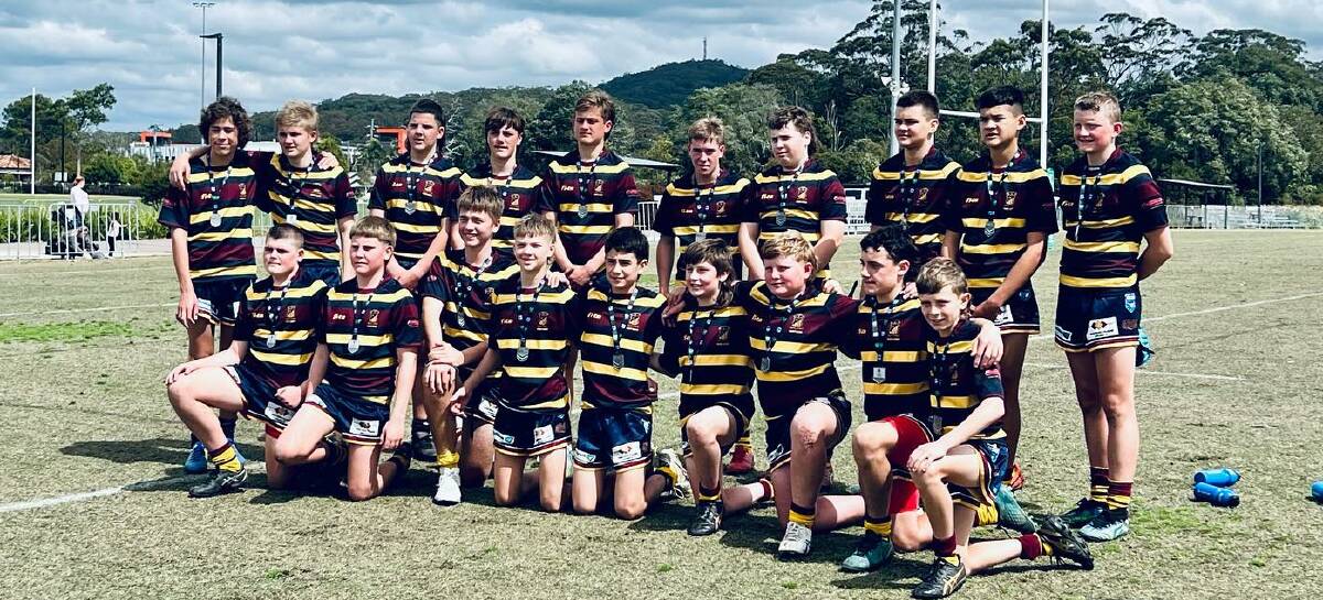 St John's College's under 13s rugby league side won the NSW All Schools title on Wednesday. Picture by St John's College Facebook 