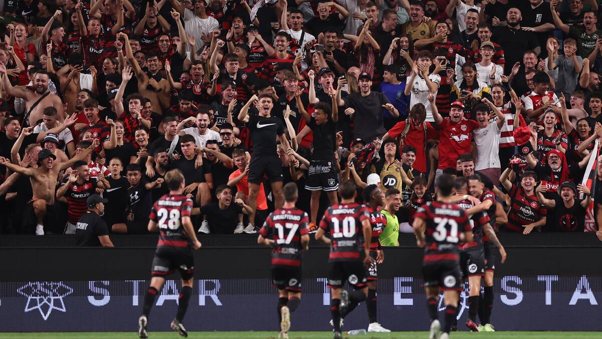The Western Sydney Wanderers may be headed to Dubbo. Picture by Cameron Spencer/Getty Images