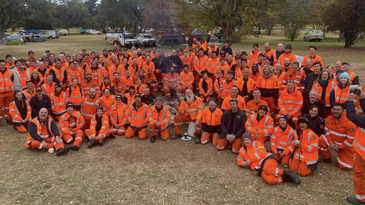 150 SES volunteers from 76 units attended this year's Wellington Wombats training event at the Wellington Caves complex. Picture supplied