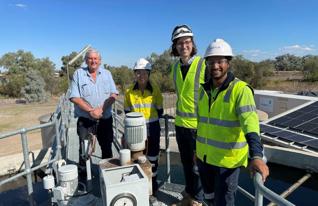 The Department of Planning and Environment and Sydney Water staff have been on-site in Walgett to provide support to council. Picture supplied