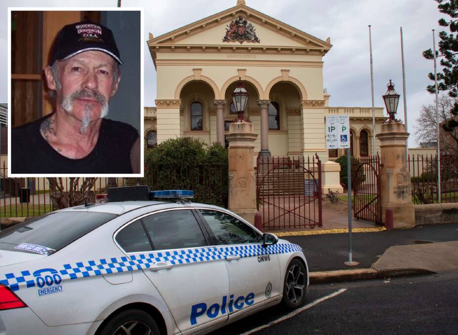 The trial of the woman accused of murdering Robert Dickie (inset) continues at Dubbo court. Pictures Belinda Soole/supplied