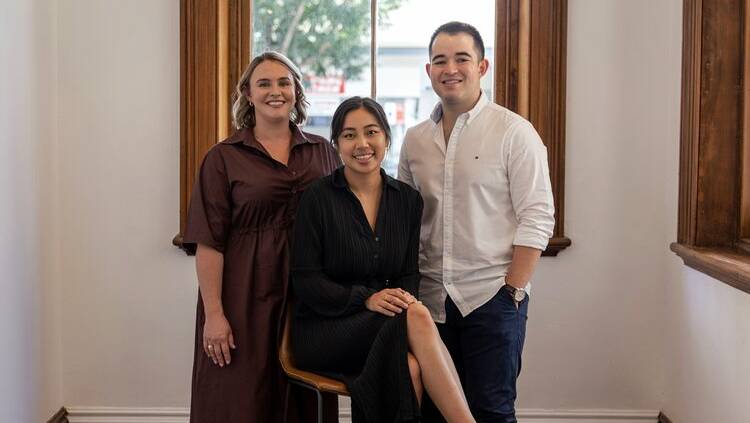 Grace Amey, Melissa Lin and Rory Greer all studied at CSU in Orange and worked as dentists in Dubbo before deciding to come together and open their own clinic. Picture supplied