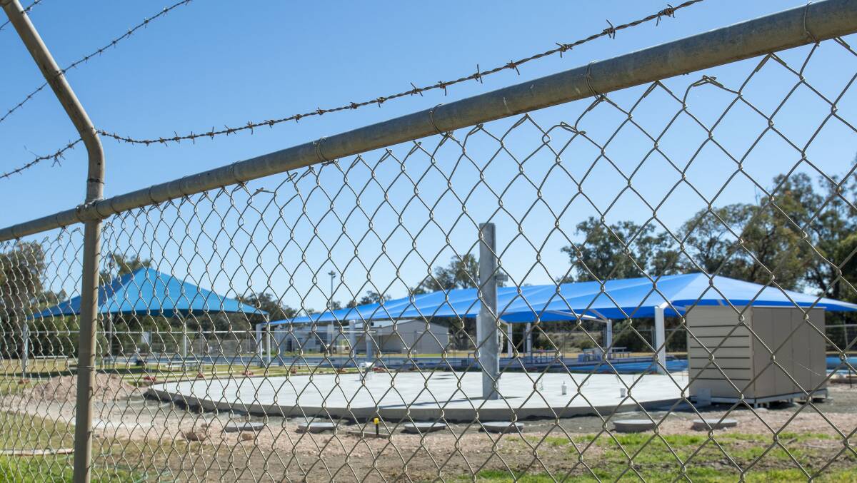 The Walgett Memorial Swimming pool was forced to close due to leaks and filtration issues. Picture by Belinda Soole