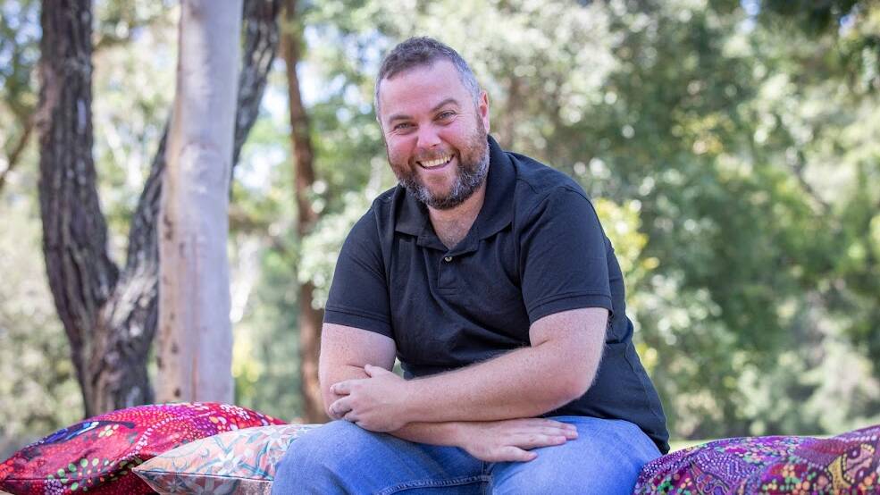 Wiradjuri educator Adam Shipp has worked with Junior Landcare to design a new education program for schools. Picture supplied