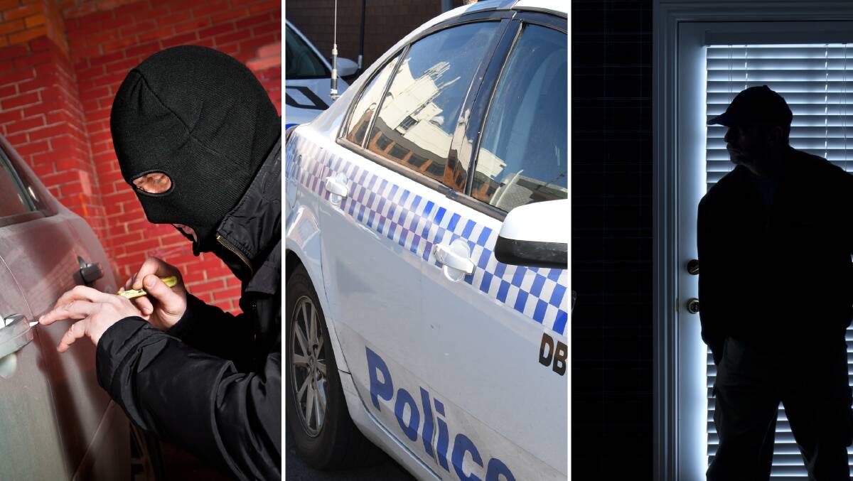 Car theft, break and enter and assaults were among the crimes on the rise in Dubbo. Pictures via Shutterstock/from file