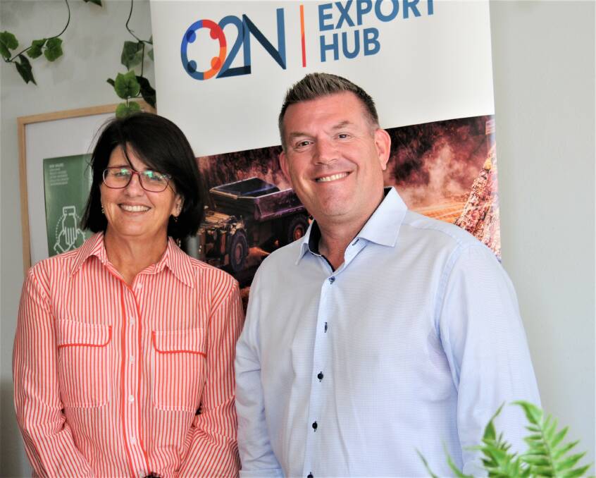 Regional Development Australia Orana chief executive Megan Dixon and Dubbo MP Dugald Saunders at the announcement of the Zero Hub at Dubbo on Thursday, 12 January 2023. Picture by Elizabeth Frias