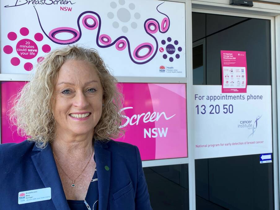 Breastscreen NSW manager for greater western NSW, Meg O'Brien. Picture supplied