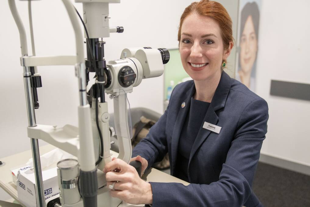 Dubbo optometrist Yvonne Sullivan of Specsavers. Picture by Belinda Soole