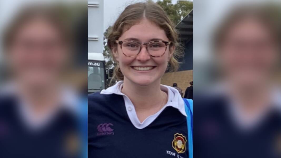 Nyngan High School student Anastasia Walsh said she had a 'strong connection' with caring for people. Picture supplied