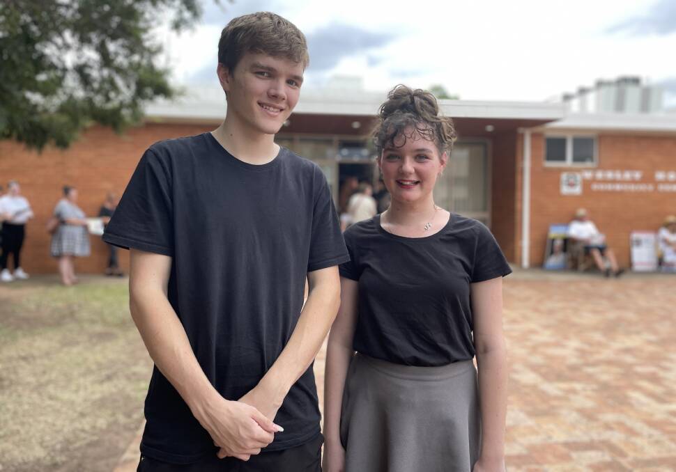 Nathan Smith (left) and Shanaya Landow (right) are looking forward to casting their first vote in this year's NSW state elections. Picture by Bageshri Savyasachi