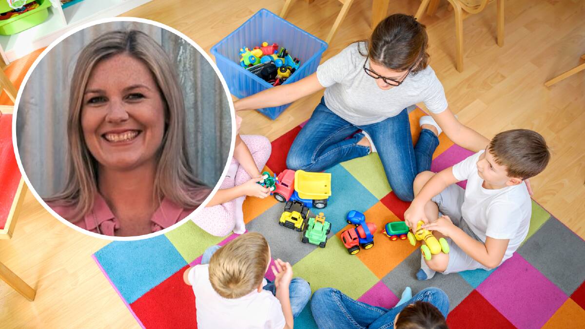 Charles Sturt University education lecturer Jessamy Davies says a sustained and targeted investment in childcare is needed. 