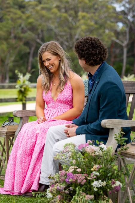 Sophie Trethowan wins her man on Farmer Wants A Wife. Picture by Channel 7
