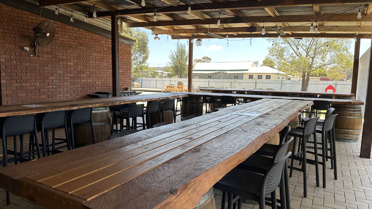 The Bogan Gate Pub has undergone extensive renovations to create a family friendly atmosphere. 