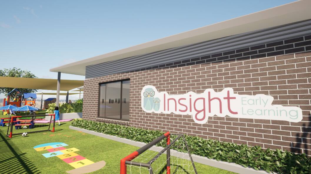 Renders of what the second Insight Early Learning Childcare Centre will look like. Picture supplied. 