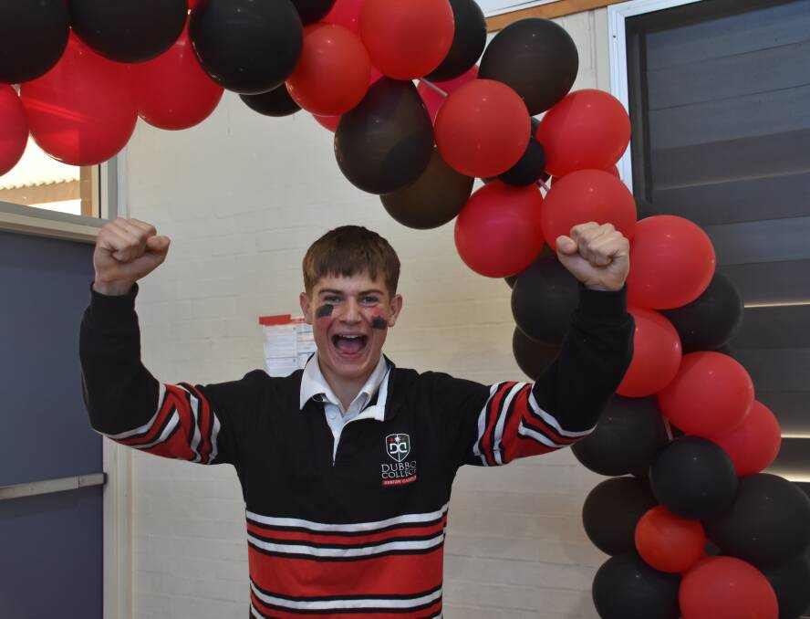 Dubbo Senior College school and soccer captain Bailey Auld is ready for Astley Cup. Picture by Ciara Bastow 