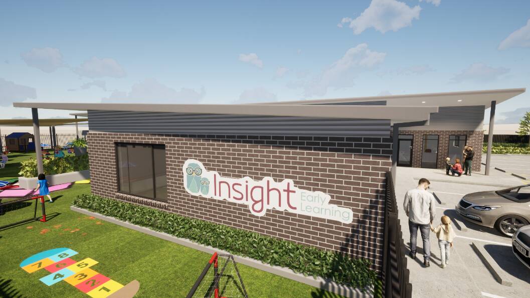 Renders of what the second Insight Early Learning Childcare Centre will look like. Picture supplied. 
