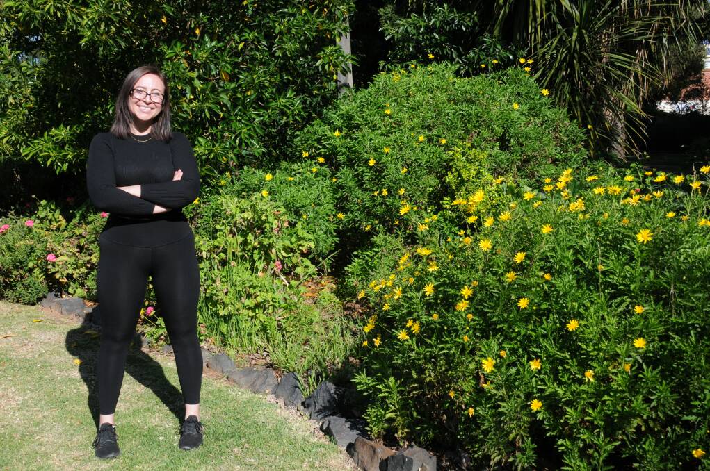 Tazia Nagy is walking 15,000 steps a day for Steptember. Picture by Ciara Bastow 