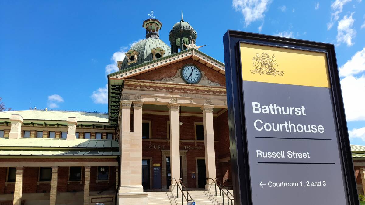 Outside of the Bathurst Courthouse, where Kurt Toole was sentenced to four years' jail. File picture