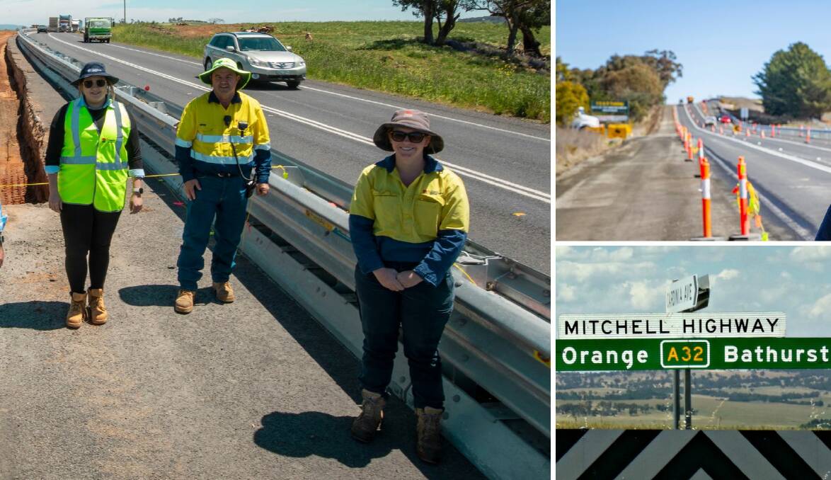 A number of sections of the Mitchell Highway between Bathurst and Orange have already been upgraded over a multi-year program on the road.
