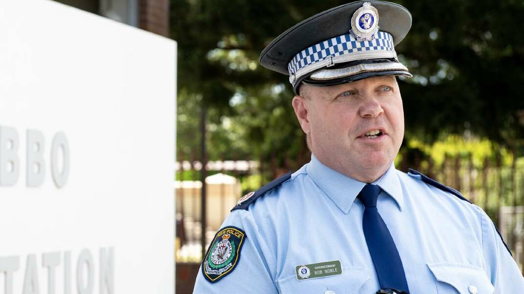 Acting western region commander Bob Noble says there has been an increase in youth crime. Picture by Belinda Soole