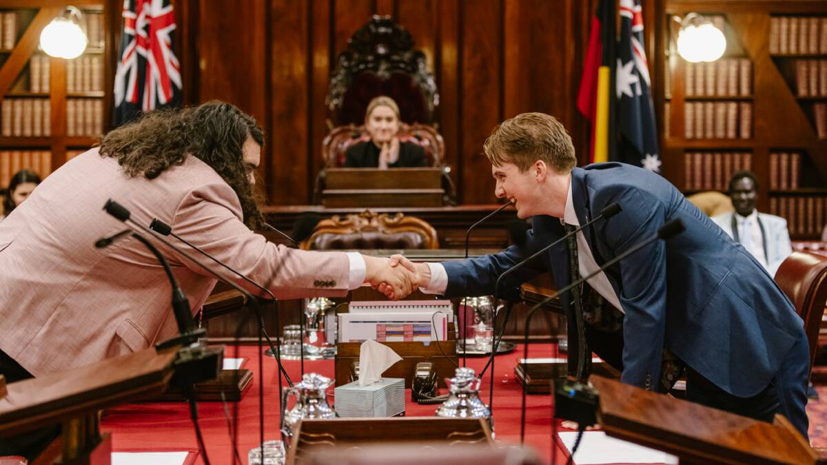 Youth Parliament offers young people the opportunity to debate in NSW Parliament and create Youth Bills on issues for change. Picture supplied