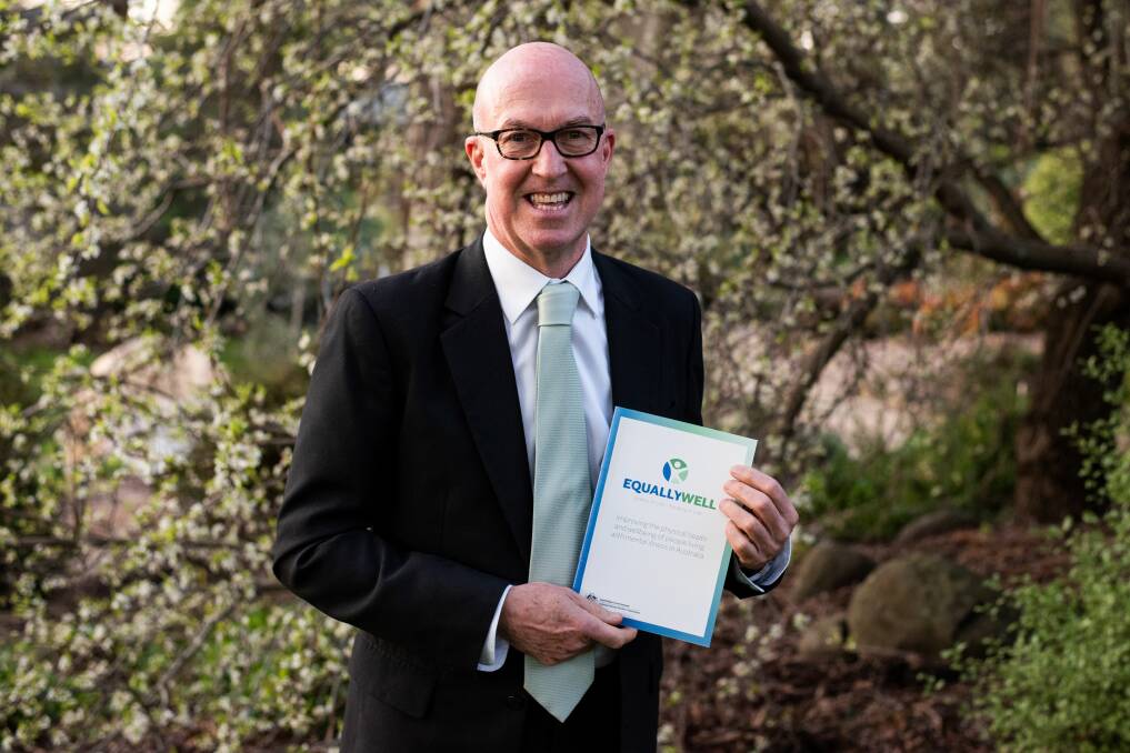 Professor in Management, Russell Roberts from the CSU School of Business, also National Director of Equally Well Australia, and the Manna Institute. Picture supplied