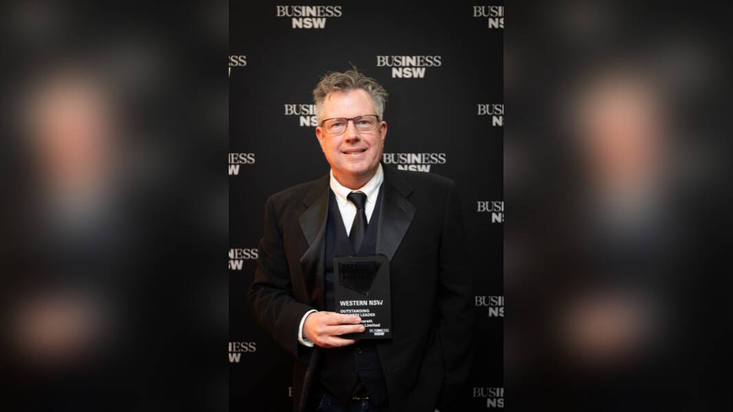 Andrew Everett, CEO of Westhaven disability services in Dubbo, has won the Outstanding Business Leader award at the 2023 Western NSW Business Awards. Picture supplied