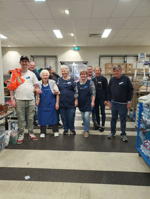 The team at St Vincent de Paul Dubbo have been helping a wider range of people due to the cost-of-living crisis. Picture supplied