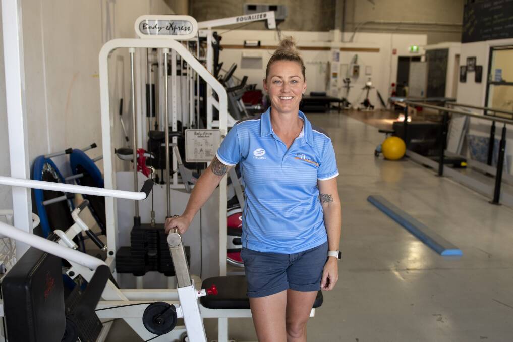 Nic Grose is a senior accredited exercise physiologist and company director at Active - On The Move Rehab, which aims to include everyone in exercising. Picture by Belinda Soole