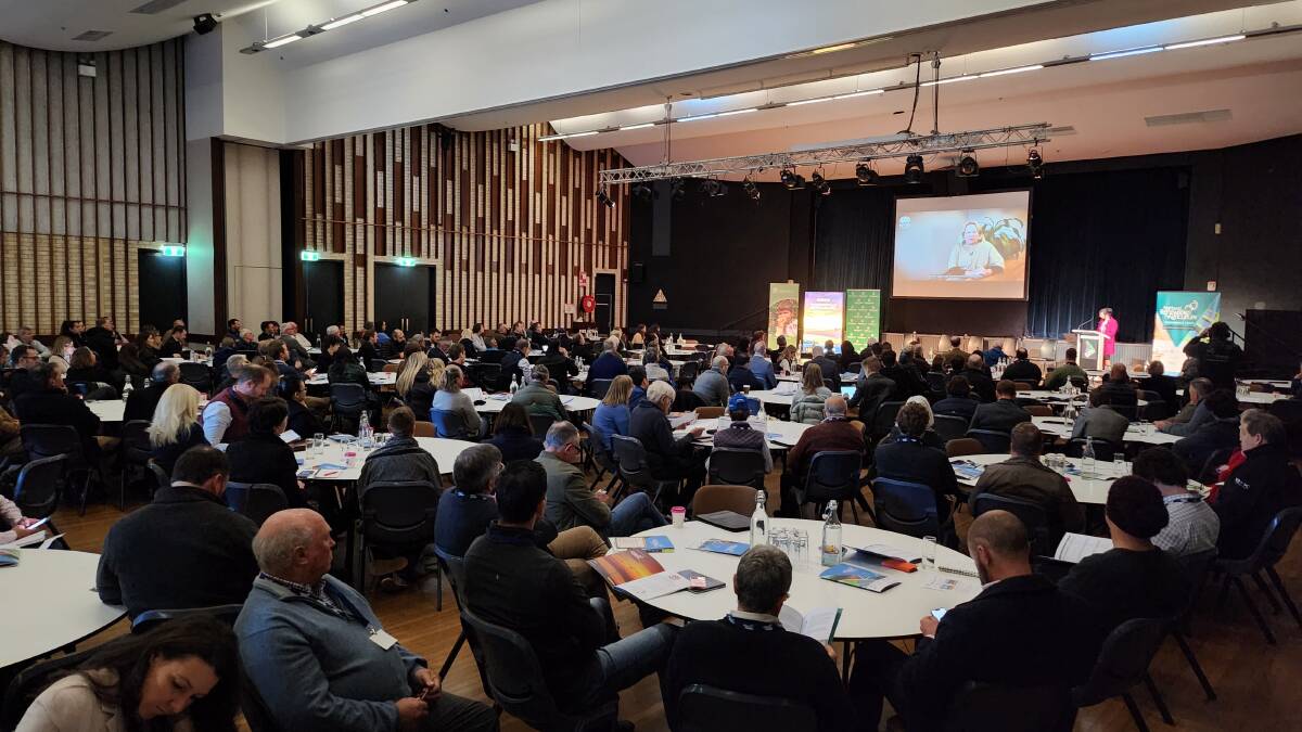 350 people from industry and related areas gathered at the Dubbo Regional Theatre and Convention Centre for the Renewables in Agriculture 2023 Conference. Picture supplied