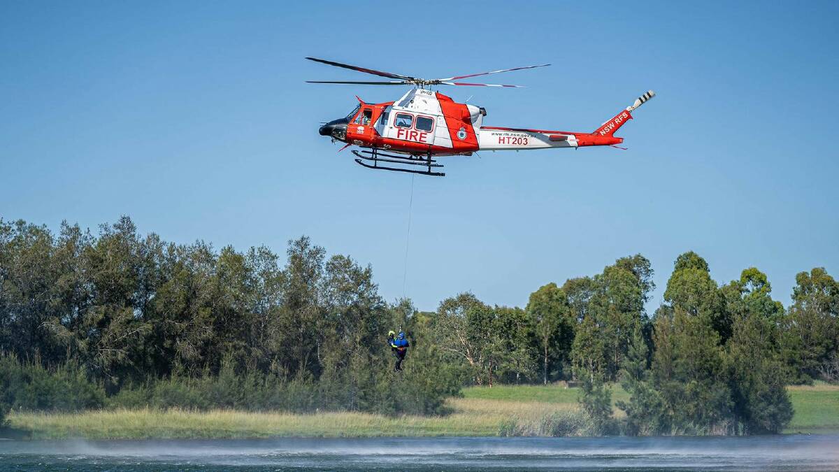The Aerial Firefighting Conference at Dubbo Rural Fire Service (RFS) Training Centre will have delegates - including many from the RFS - share best practice techniques to fight fires from the air. Picture by NSW RFS