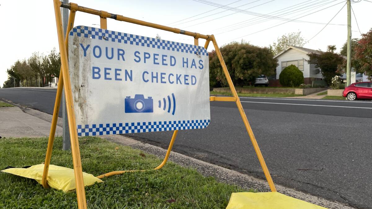 Mobile speed cameras clocked up nearly $115,000 worth of fines in the Dubbo region in the 2022-23 financial year. File picture