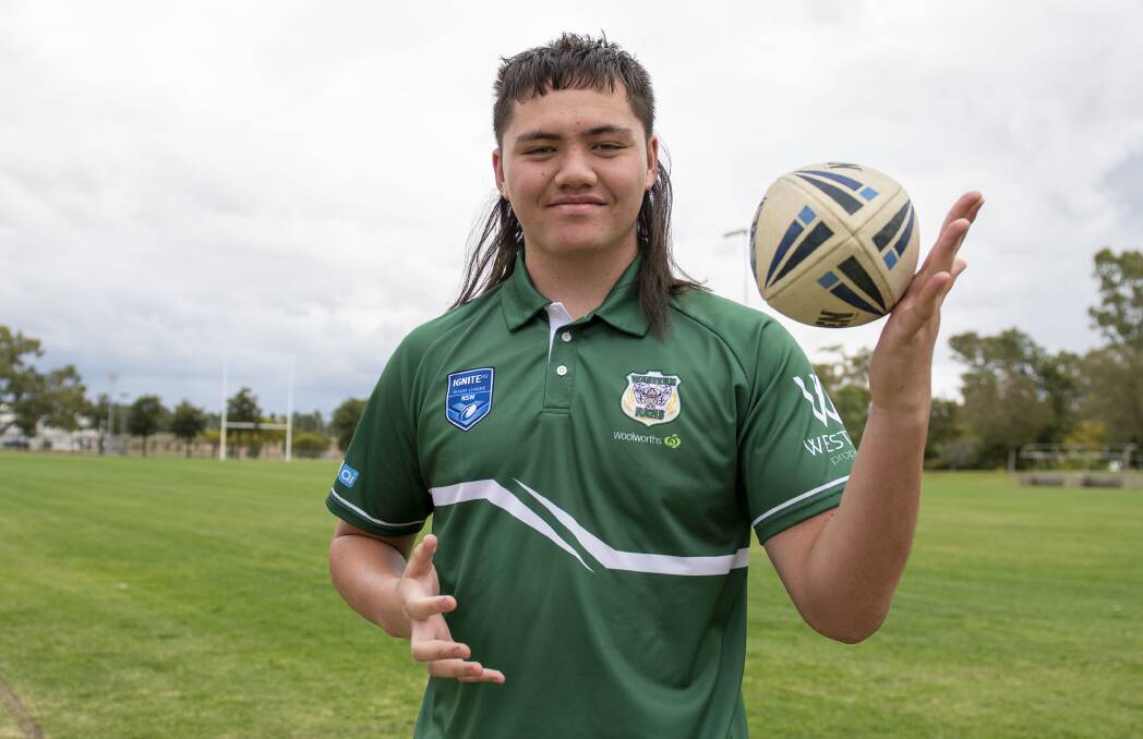 Gilgandra young gun Kapene Karaitiana will be the lone Western player playing for NSW Country across the under 16s and under 18s. Picture by Belinda Soole