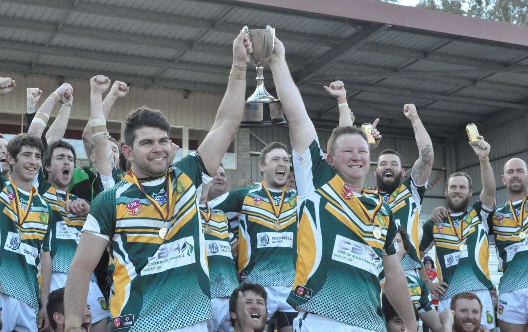 The last time Manildra's Jack Huxley Oval played host to the Woodbridge Cup grand final, it was the Trundle Boomers who came out victorious. Picture by Nick McGrath