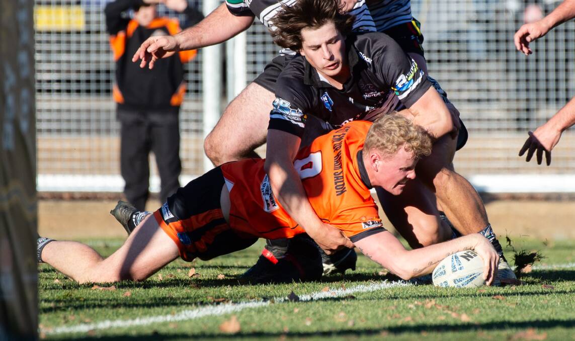 Aidan Bermingham and the Nyngan Tigers have won two of their past three games. Picture by James Arrow