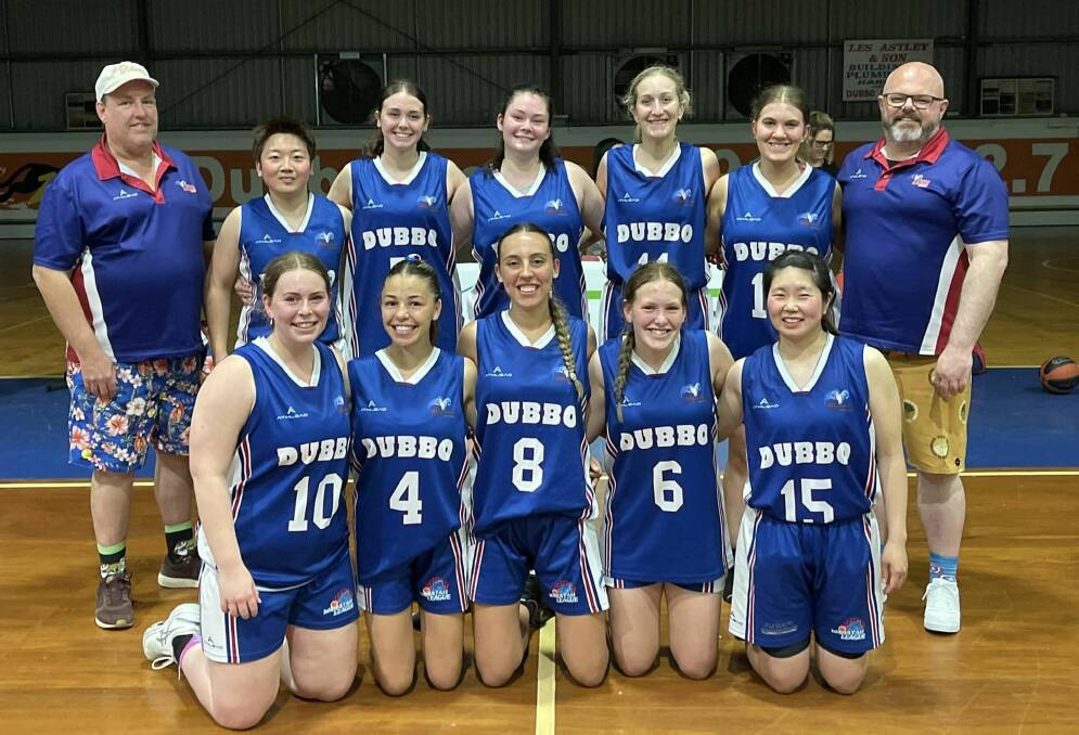 The Dubbo Rams women's side didn't lose any of its three matches in the Western Women's Regional League. Picture supplied